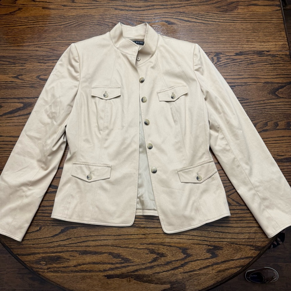 ANTONIO MELANI Women's Cream Blazer